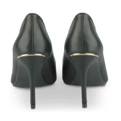 Escarpins Aiguille NOIR Femme Motif Uni A Enfiler