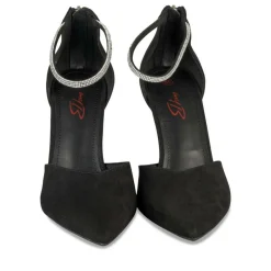 Escarpins Aiguille NOIR Femme Motif Uni Fermeture éclair