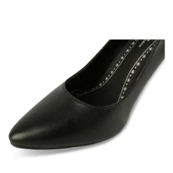 Escarpins Aiguille NOIR Femme Motif Uni A Enfiler
