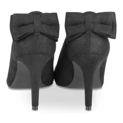 Escarpins Aiguille NOIR Femme Motif Paillettes A Enfiler