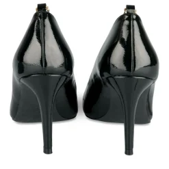 Escarpins Aiguille NOIR Femme Motif Uni A Enfiler
