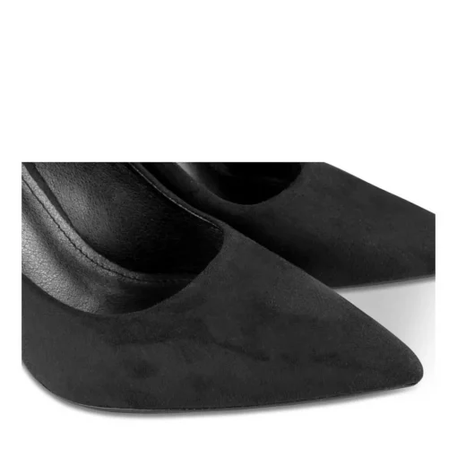 Escarpins Aiguille NOIR Femme Motif Uni A Enfiler