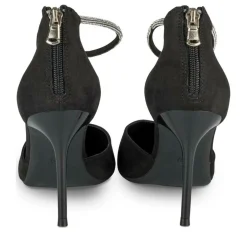 Escarpins Aiguille NOIR Femme Motif Uni Fermeture éclair