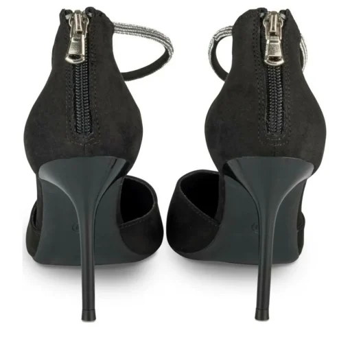 Escarpins Aiguille NOIR Femme Motif Uni Fermeture éclair
