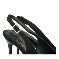 Escarpins Aiguille NOIR Femme Motif Uni Boucle