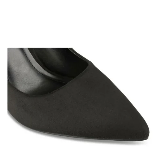 Escarpins Aiguille NOIR Femme Motif Uni A Enfiler