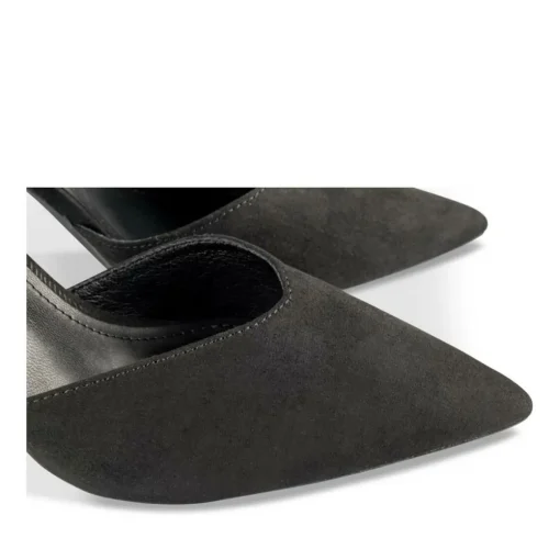 Escarpins Aiguille NOIR Femme Motif Uni Fermeture éclair