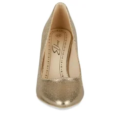 Escarpins Aiguille OR Femme Motif Uni A Enfiler