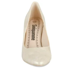 Escarpins Aiguille OR Femme Motif Uni A Enfiler