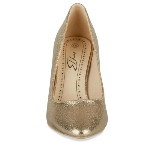 Escarpins Aiguille OR Femme Motif Uni A Enfiler