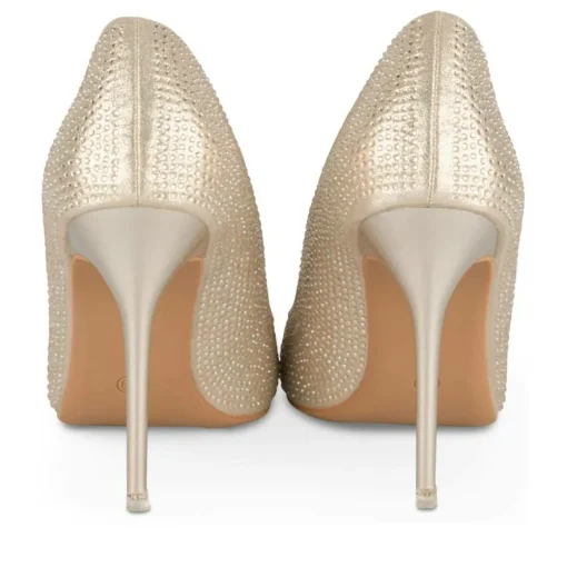 Escarpins Aiguille OR Femme Motif Uni A Enfiler