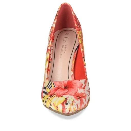 Escarpins Aiguille ORANGE Femme