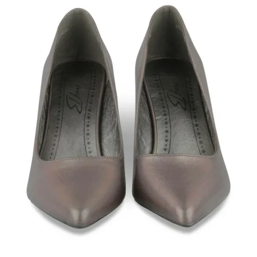 Escarpins Aiguille PEWTER Femme Motif Iridescent A Enfiler