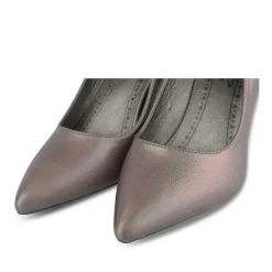 Escarpins Aiguille PEWTER Femme Motif Iridescent A Enfiler
