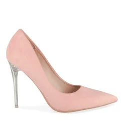 Escarpins Aiguille ROSE Femme Motif Uni A Enfiler