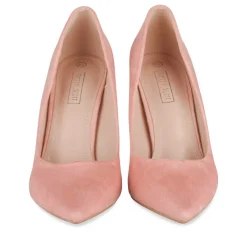 Escarpins Aiguille ROSE Femme Motif Uni A Enfiler