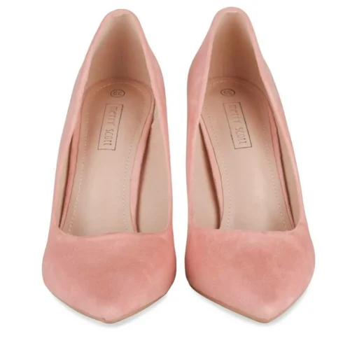 Escarpins Aiguille ROSE Femme Motif Uni A Enfiler