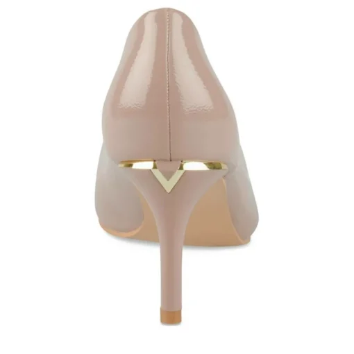 Escarpins Aiguille ROSE PALE Femme Motif Uni A Enfiler