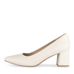 Escarpins BEIGE Femme Motif Uni A Enfiler
