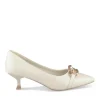 Escarpins BEIGE Femme Motif Uni A Enfiler