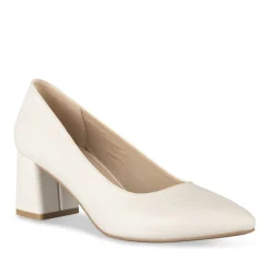 Escarpins BEIGE Femme Motif Uni A Enfiler
