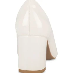 Escarpins BEIGE Femme Motif Vernis A Enfiler