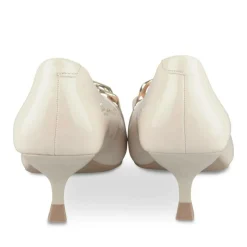Escarpins BEIGE Femme Motif Uni A Enfiler