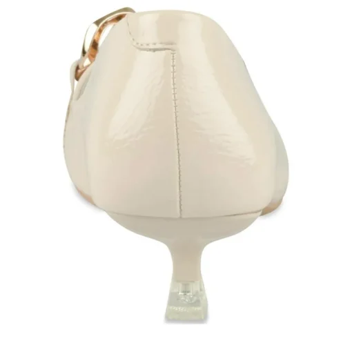 Escarpins BEIGE Femme Motif Chaîne A Enfiler