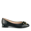 Escarpins Carré NOIR Femme Motif Uni A Enfiler