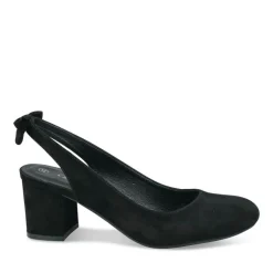 Escarpins Carré NOIR Femme A Enfiler