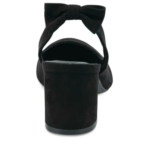 Escarpins Carré NOIR Femme A Enfiler