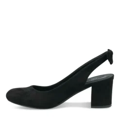 Escarpins Carré NOIR Femme A Enfiler