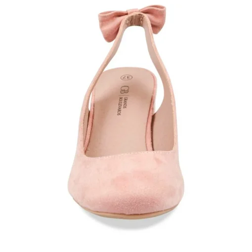 Escarpins Carré ROSE Femme A Enfiler