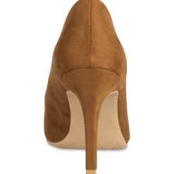 Escarpins COGNAC Femme Motif Uni A Enfiler