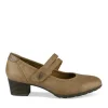 Escarpins Confort BEIGE Femme Motif Uni Scratch