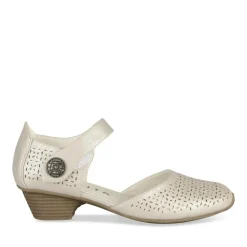 Escarpins Confort BEIGE Femme Motif Uni Scratch