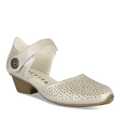 Escarpins Confort BEIGE Femme Motif Uni Scratch