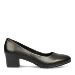 Escarpins Confort NOIR Femme Motif Uni