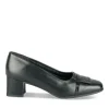 Escarpins Confort NOIR Femme Motif Uni A Enfiler