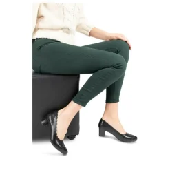 Escarpins Confort NOIR Femme Motif Uni