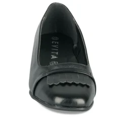Escarpins Confort NOIR Femme Motif Uni A Enfiler