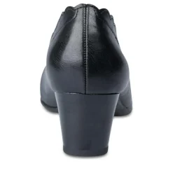Escarpins Confort NOIR Femme Motif Uni