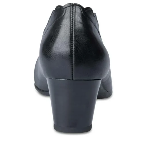Escarpins Confort NOIR Femme Motif Uni