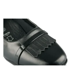 Escarpins Confort NOIR Femme Motif Uni A Enfiler