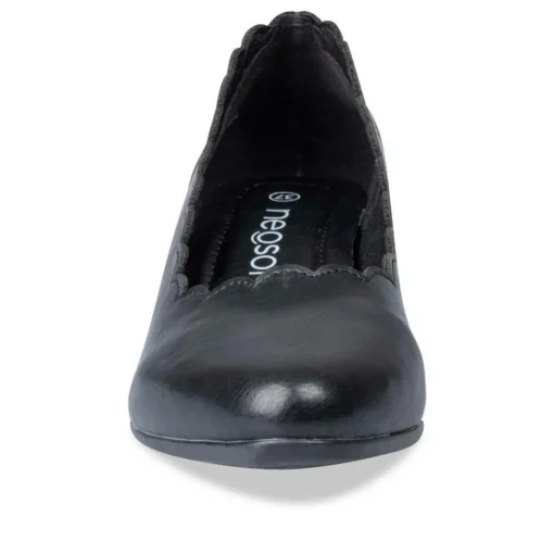 Escarpins Confort NOIR Femme Motif Uni