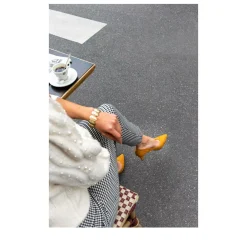 Escarpins JAUNE Femme