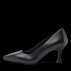Escarpins NOIR Femme CUIR Motif Uni A Enfiler