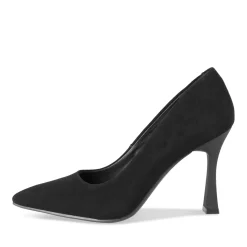 Escarpins NOIR Femme CUIR Motif Uni A Enfiler