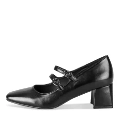 Escarpins NOIR Femme Motif Uni Boucle