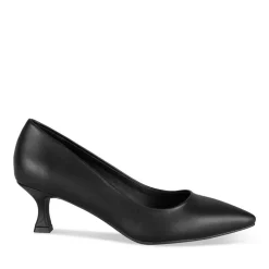Escarpins NOIR Femme Motif Uni A Enfiler